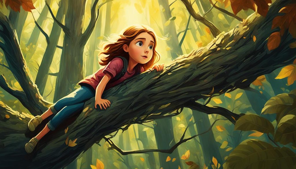 film o dziewczynce która wpadła do drzewa