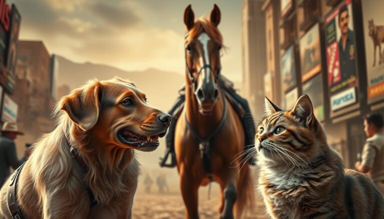 zwierzęta w filmach i ich rola