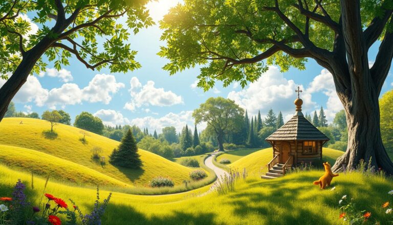 Gdzie mieszkał Kubuś Puchatek